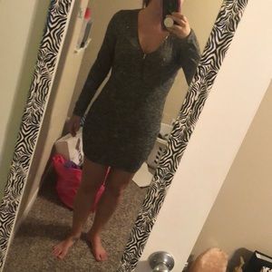 Gray dress